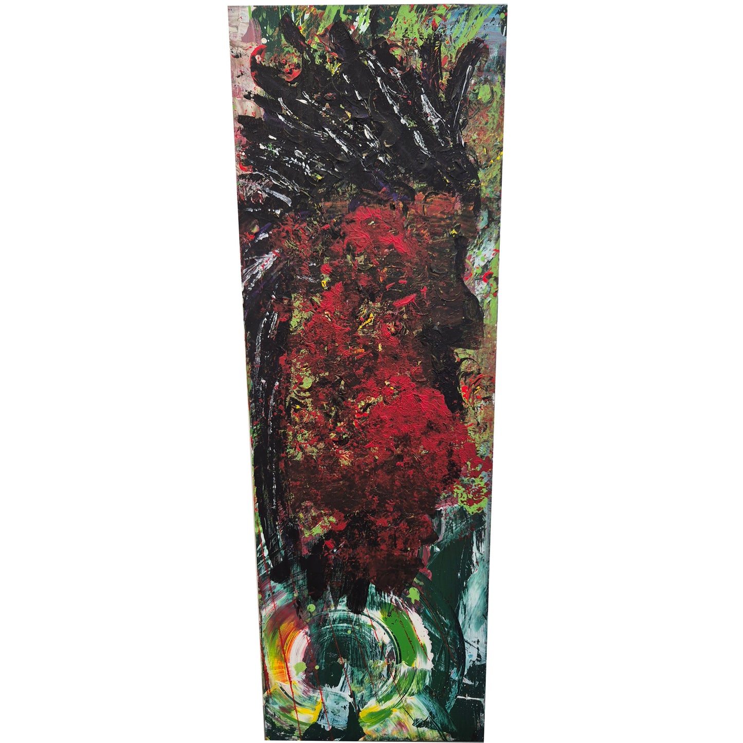"Chief" Acrylic - Canvas on Frame by Dally Splendadilo