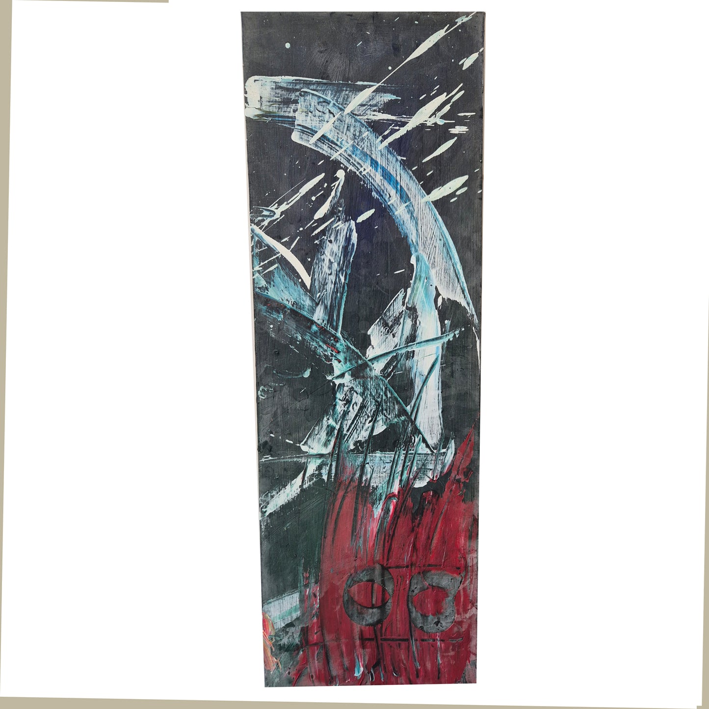 "Ghost" Acrylic - Canvas on Frame by Dally Splendadilo