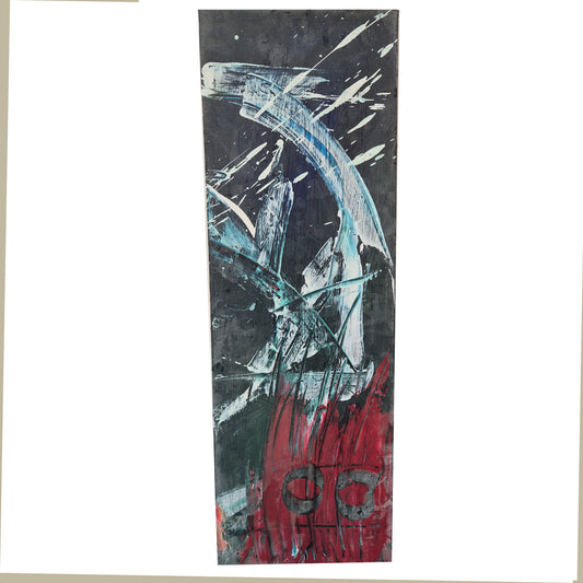"Ghost" Acrylic - Canvas on Frame by Dally Splendadilo