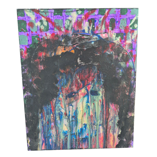 "Jimmy" Acrylic - Canvas on Frame by Dally Splendadilo