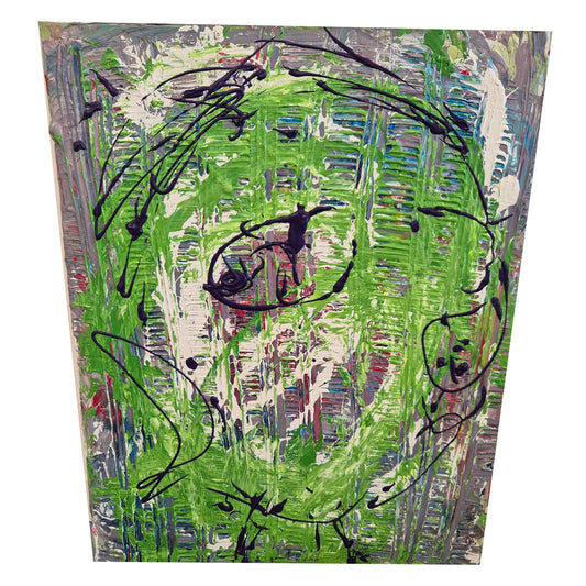 "Speak Up" Acrylic - Canvas on Frame by Dally Splendadilo