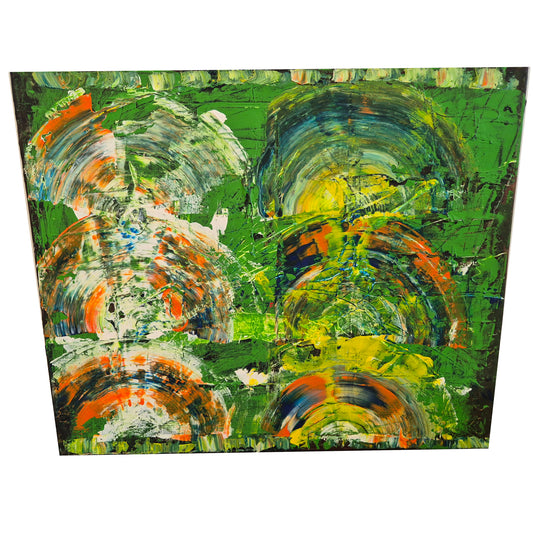 "Protracted" Acrylic - Canvas on Frame by Dally Splendadilo